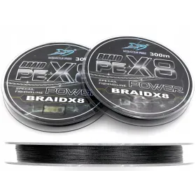 Plecionka Wędkarska BRAID PE x8 splotów MOCNA 300m 0,35 67,2kg