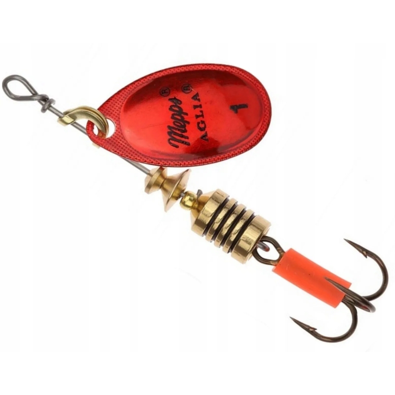 Błystka Blaszka Mepps AGLIA PLATINUM Red 3/6,5g