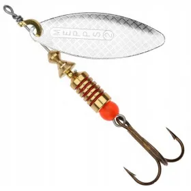 Błystka Blaszka Mepps Aglia Long Srebrna 3/11,5g