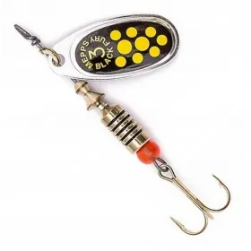 Błystka Blaszka Mepps Black Fury Srebrny/Żółty 3/6,5g