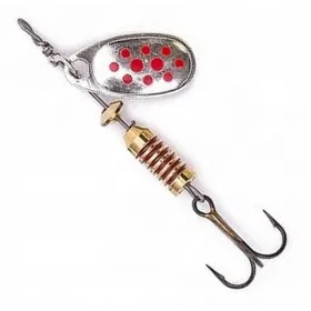 Błystka Blaszka Mepps Comet Decore Srebrny/Czerwone Kropki 3/6,5g