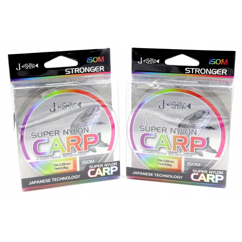 ŻYŁKA 3D Super Nylon Carp 150m 0,25mm 7,3kg