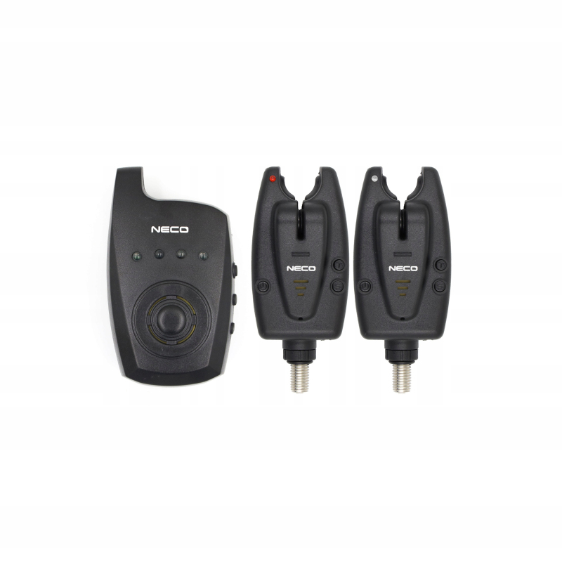 Zestaw sygnalizatorów brań z centralka Neco DX-Pro 102 2+1