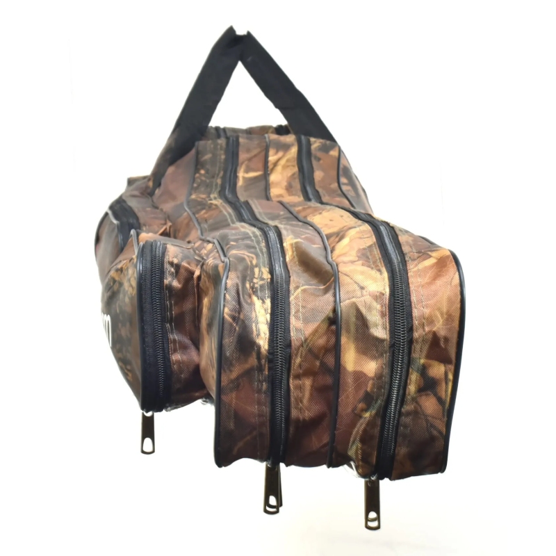 Pokrowiec wędkarski 2 komory camo 115cm