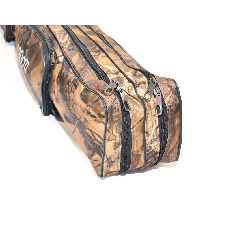 Pokrowiec wędkarski 2 komory camo 130cm