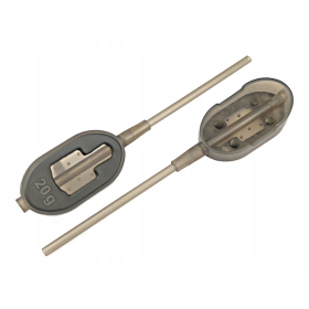 Koszyk podajnik method feeder do metody Brain Cast Flat Pellet M 40gr