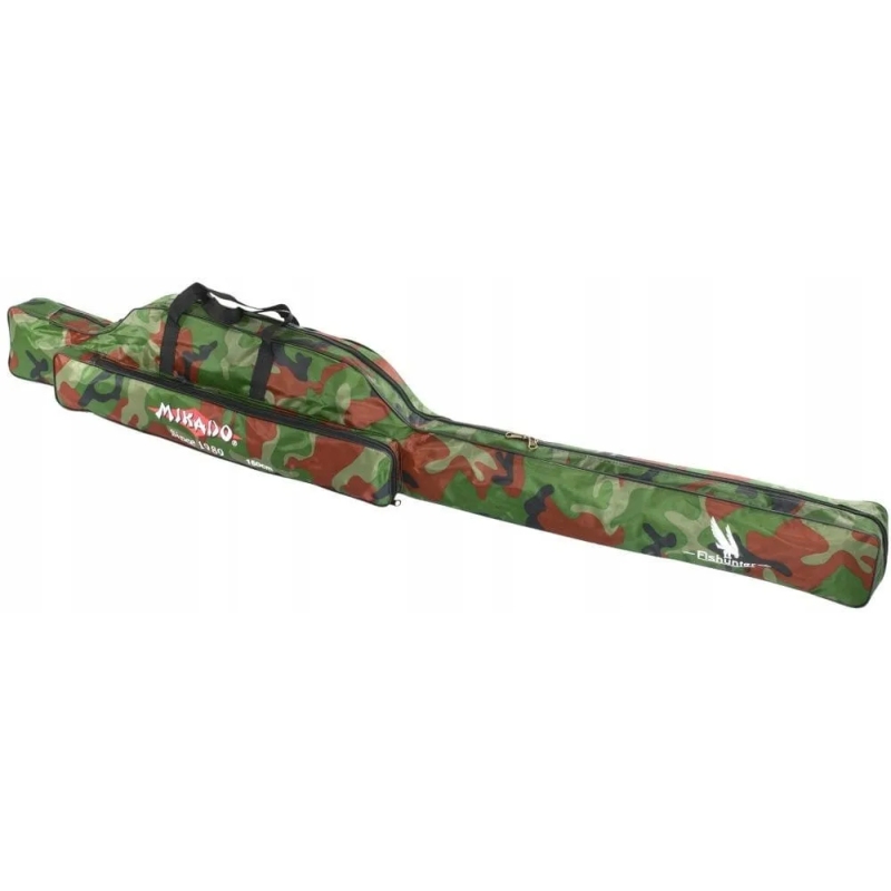 Pokrowiec wędkarski mikado 1 komora camo 160cm