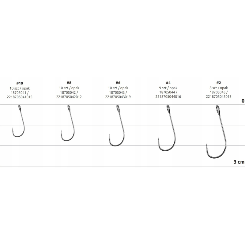Select haczyk micro jig special nr 8 10szt./opak