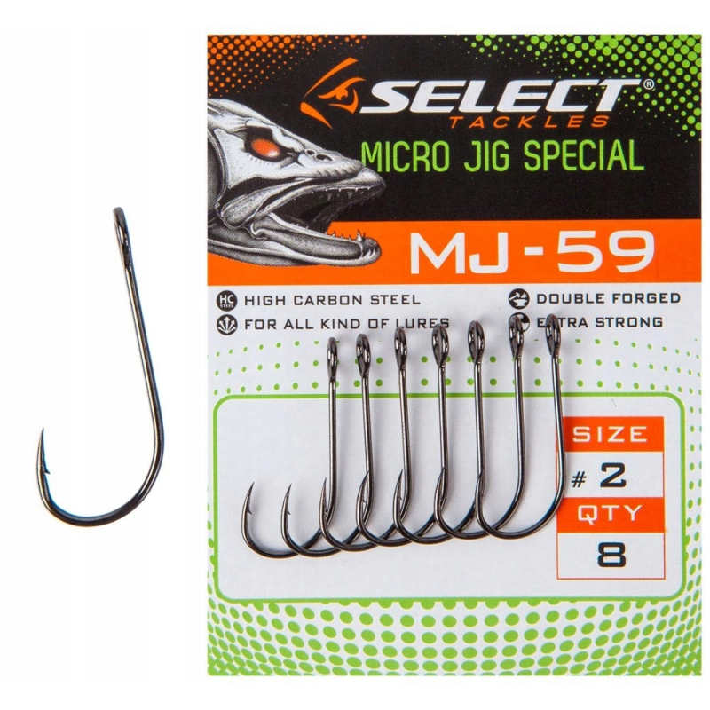 Select haczyk micro jig special nr 8 10szt./opak