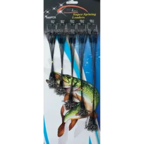 Stalowe przypony stalki  100 szt czarne