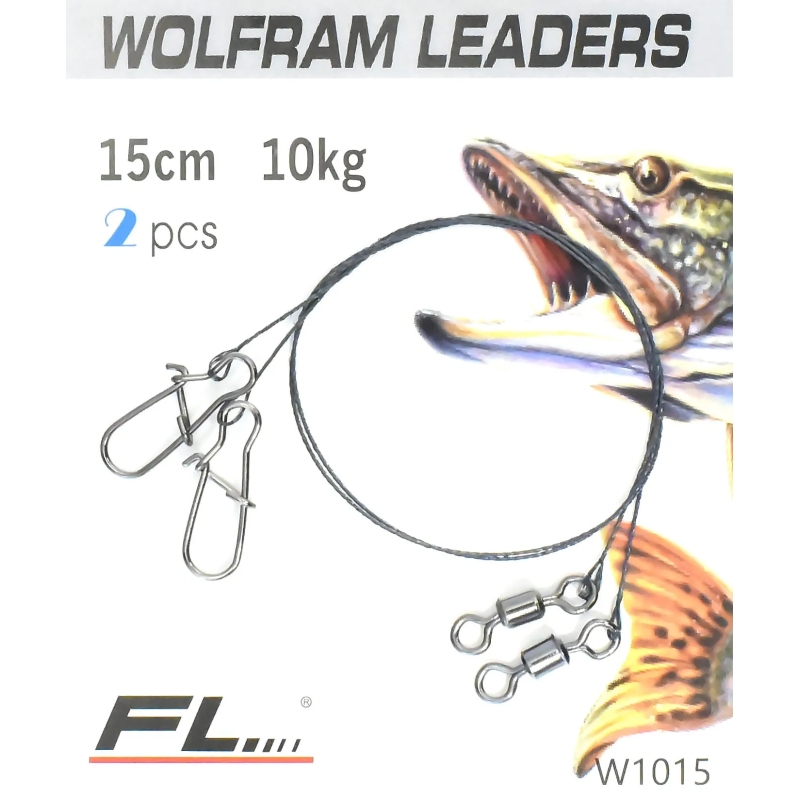 Przypony wolframowe 10kg 15cm 2szt.