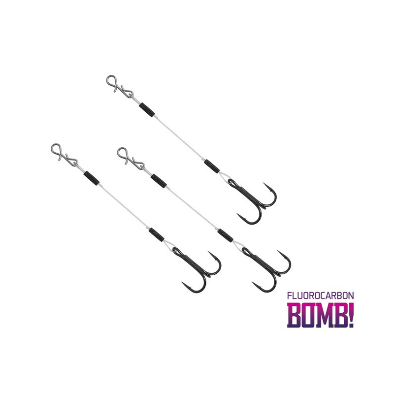 Delphin fluorocarbon twisto rigs rozm.6 6cm