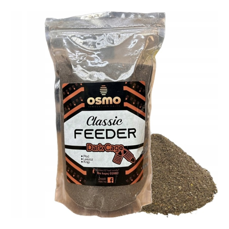 Zanęta Osmo Dark Cage Ciemna 900g