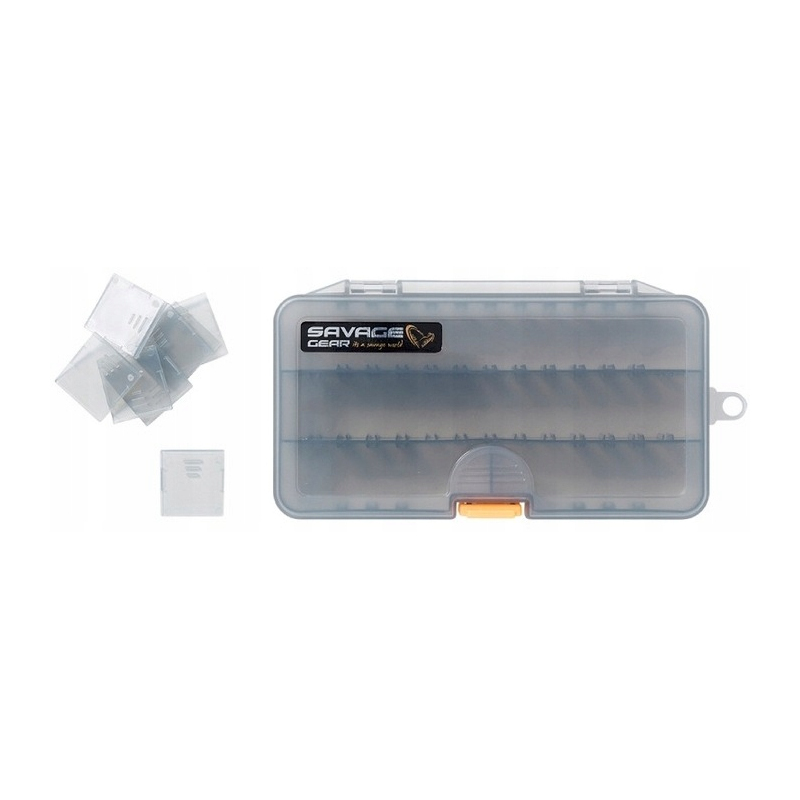 Pudełko Savage Gear 76773 odcienie szarości i srebra