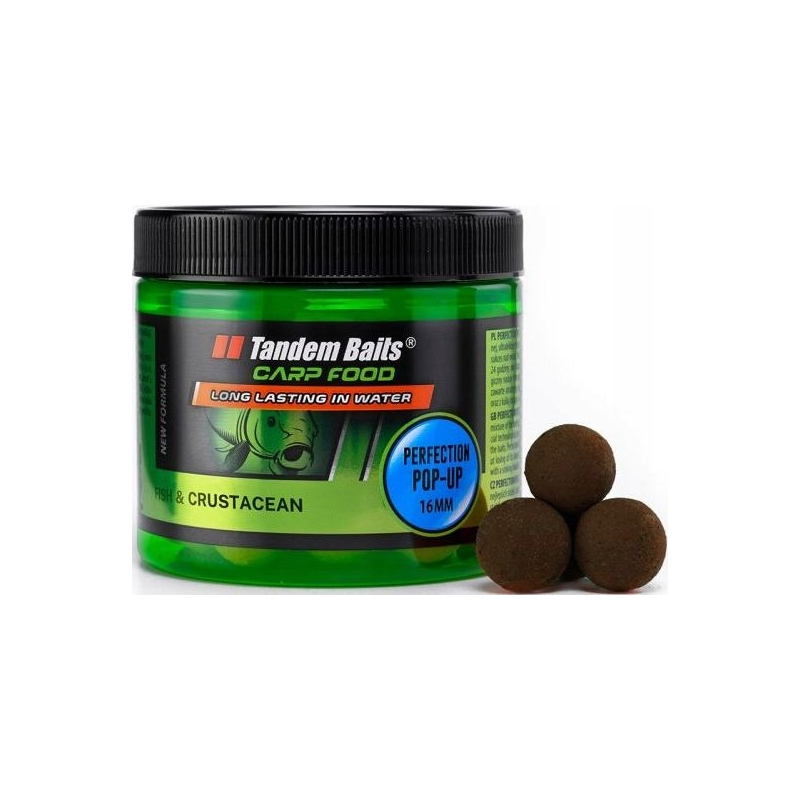 Kulki proteinowe pływające Pop-Up ryba & skorupiak 16mm