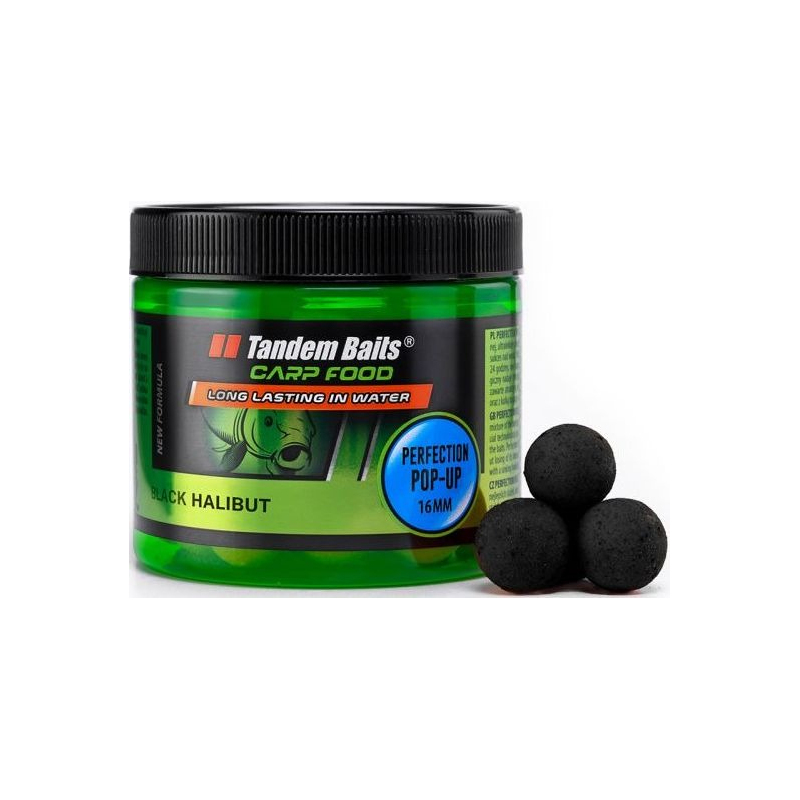 Kulki proteinowe pływające Pop-Up halibut 16mm