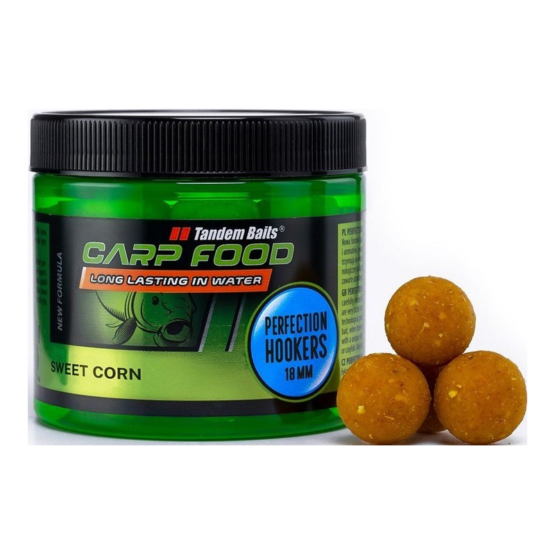 Kulki proteinowe haczykowe Hookers słodka kukurydza 18mm