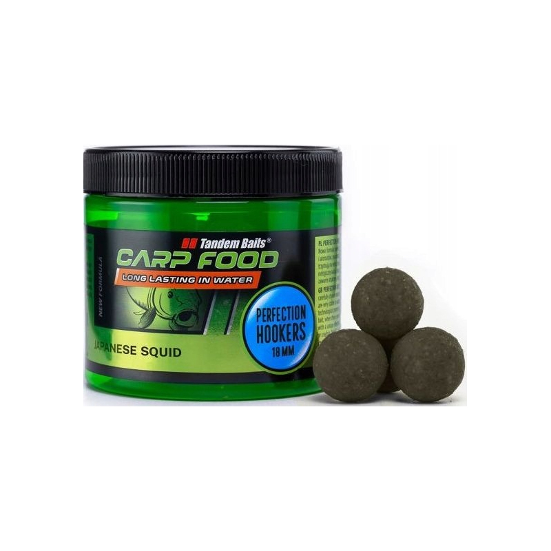 Kulki proteinowe haczykowe Hookers kałamarnica 18mm