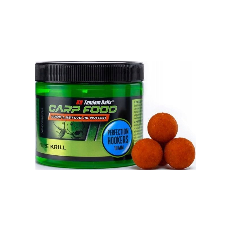 Kulki proteinowe haczykowe Hookers czysty kryll 18mm