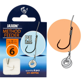 Przypon Jaxon Method Feeder MFP rozm. 12 0,12mm 10cm 8szt