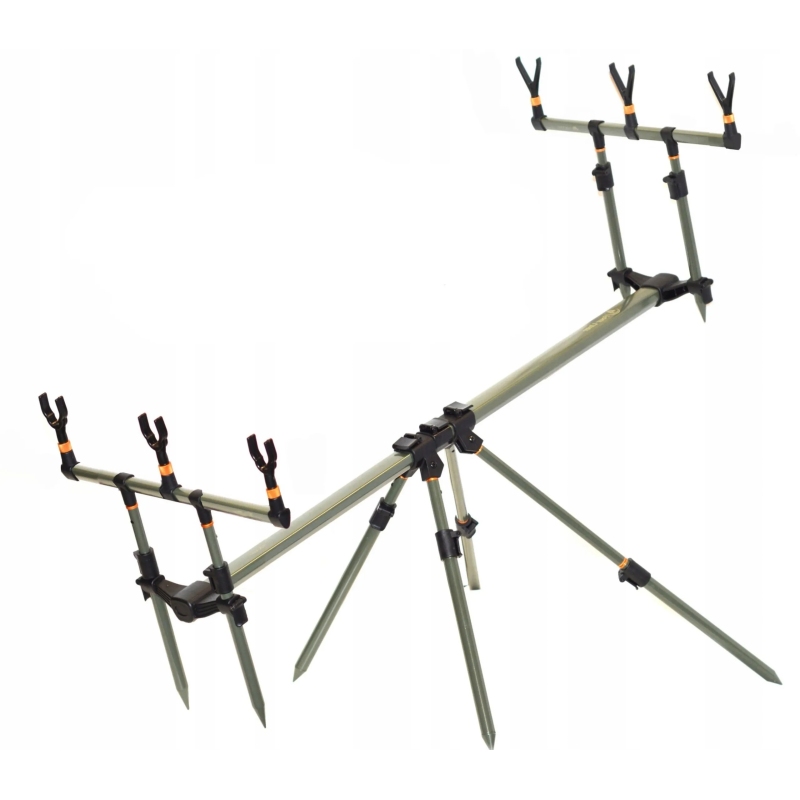 Stojak mikado - rod pod na 3 wędki threeliner