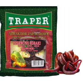 Atraktor Traper 250g czerwone robaki
