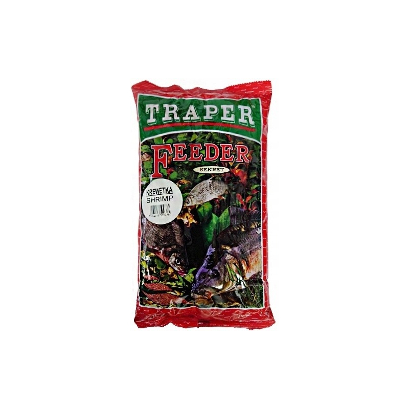 Zanęta Traper sekret feeder 1kg krewetka