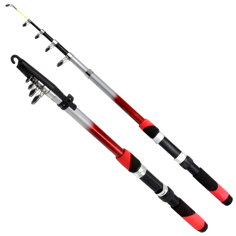 Wędka teleskopowa uniwersalna 2,4m 40-80g
