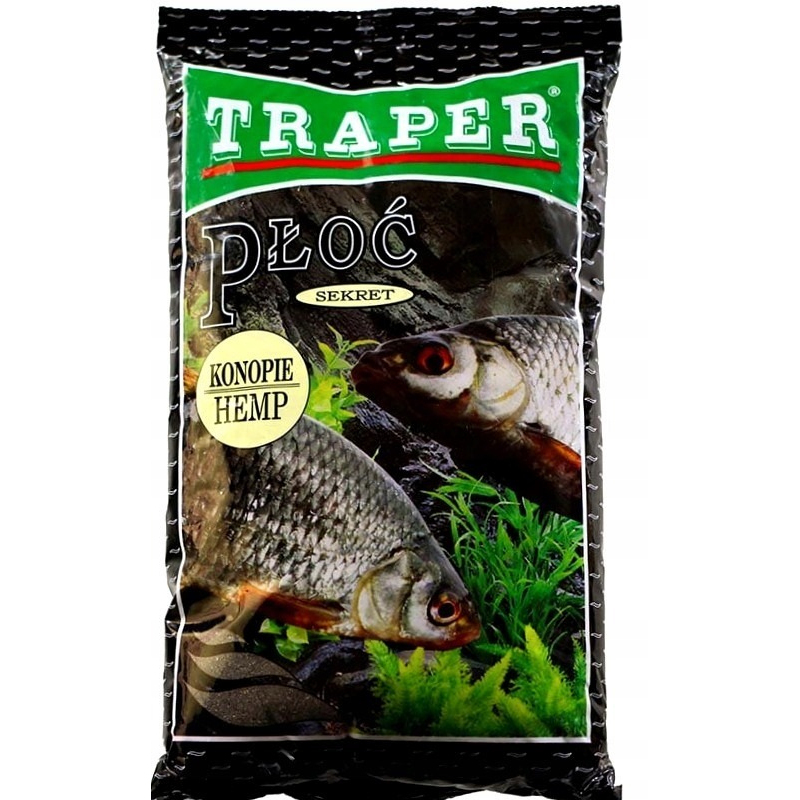 Zanęta Traper sekret 1kg płoć konopie