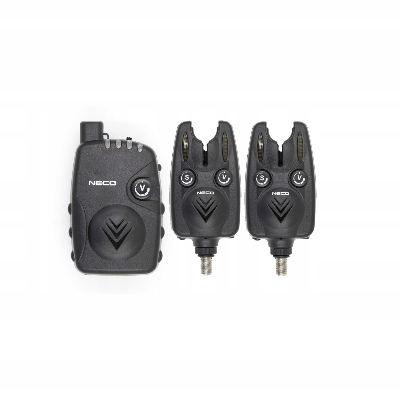 Zestaw sygnalizatorów brań z centralka Neco CM-Pro 102 2+1