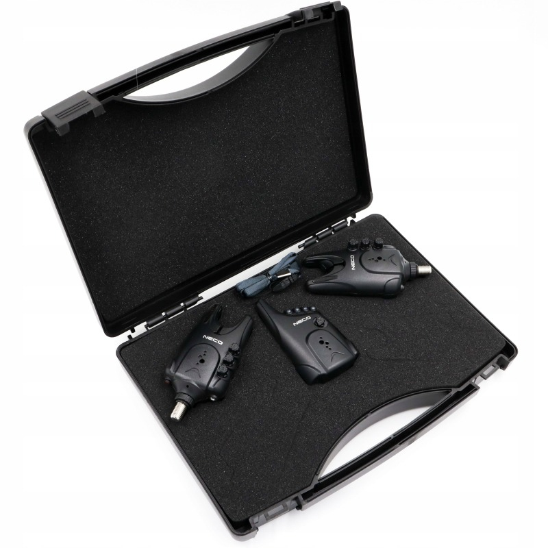 Zestaw sygnalizatorów brań z centralka Neco ZF-Pro 102 2+1