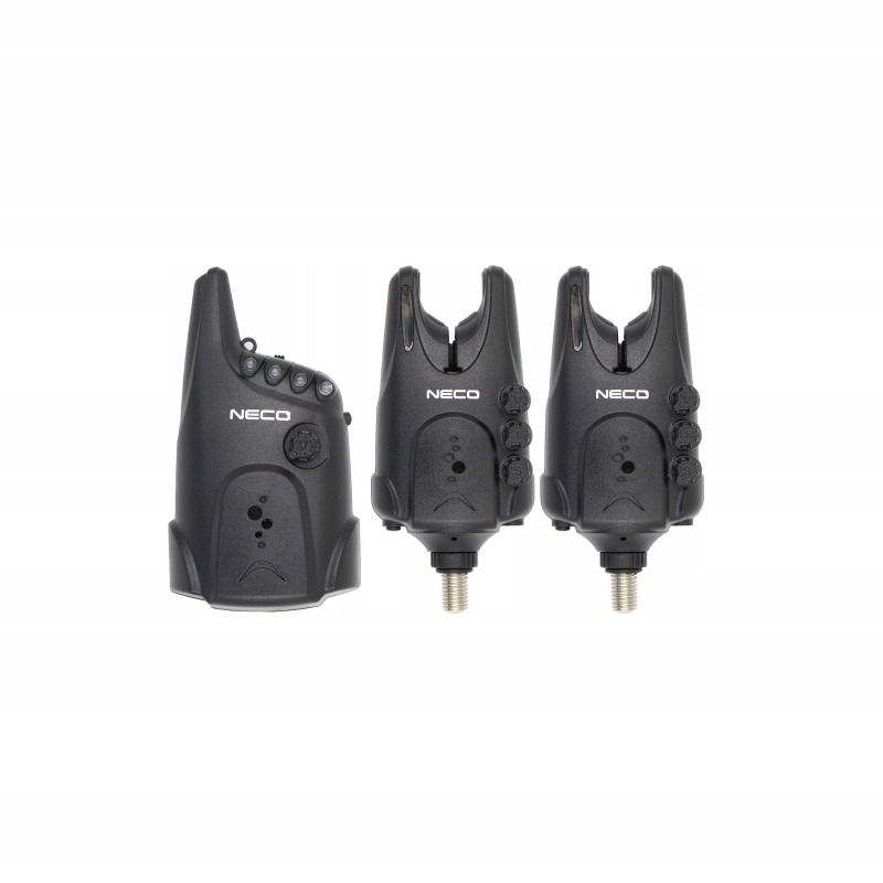 Zestaw sygnalizatorów brań z centralka Neco ZF-Pro 102 2+1