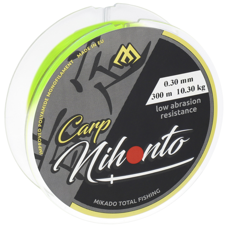 Żyłka Mikado nihonto carp 0,35mm 300m fluo żółta