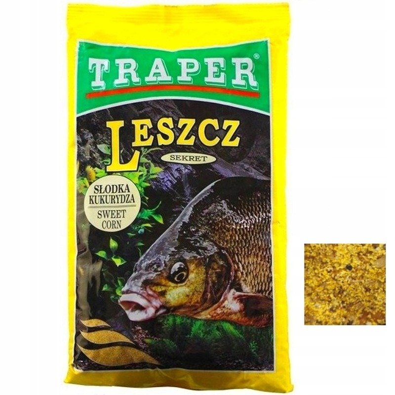 Zanęta Traper sekret 1kg leszcz słodka kukurydza