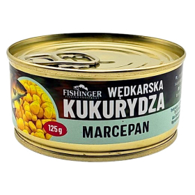 Fishinger Kukurydza wędkarska w puszce 125g marcepan