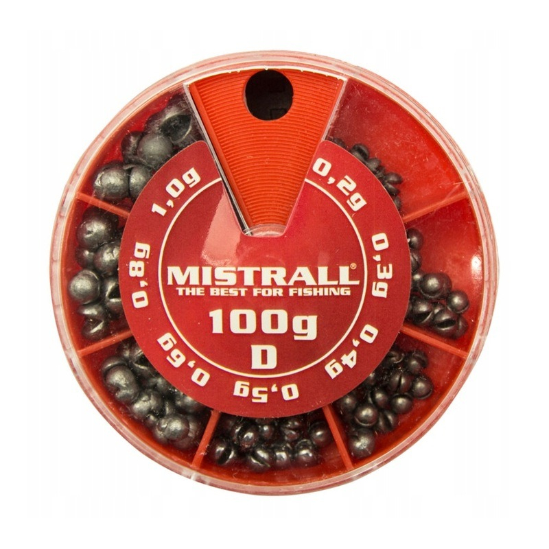 Mistrall śruciny ołowiane drobne 100g