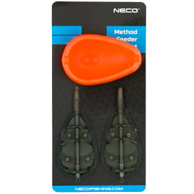 Koszyk podajnik method feeder 30+40g z foremką silikonową