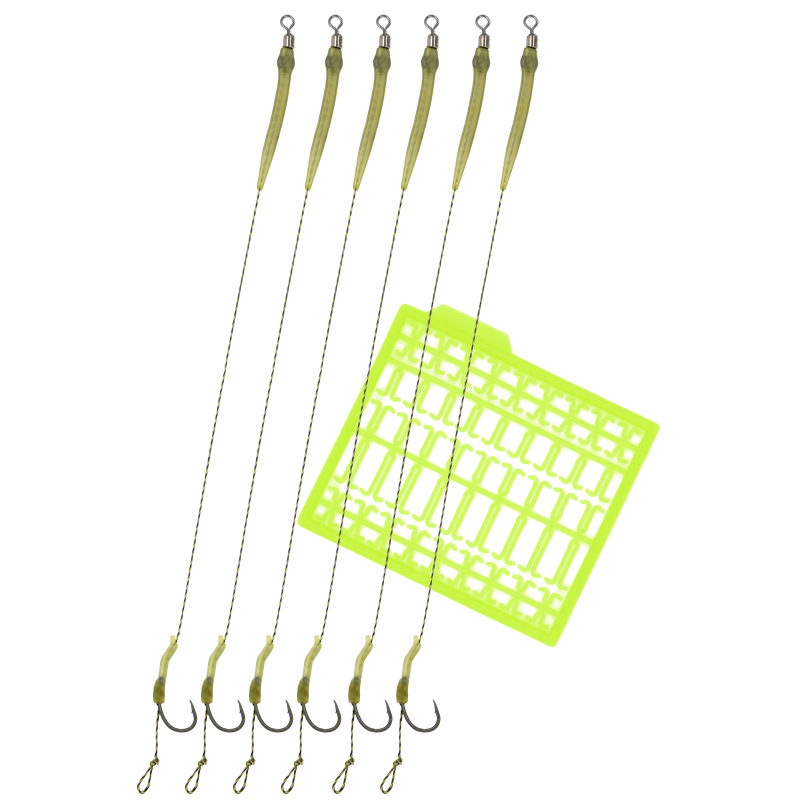 Zestaw przyponów karpiowych Neco rozmiar 4/6/8 6 szt.