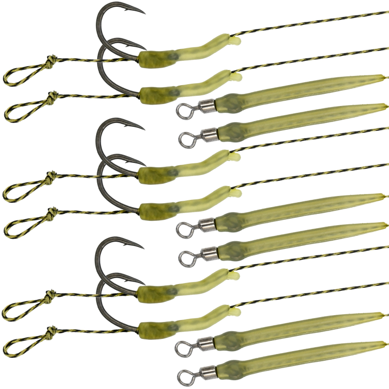 Zestaw przyponów karpiowych Neco rozmiar 8 6 szt.