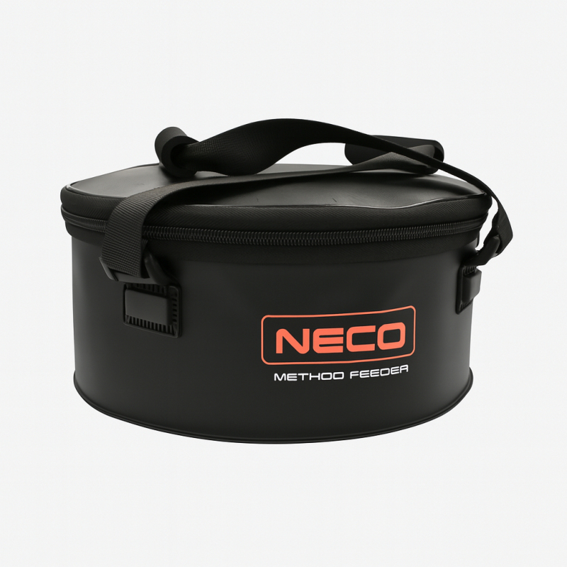 Okrągła wodoodporna torba eva do method feeder na zanęte i akcesoria