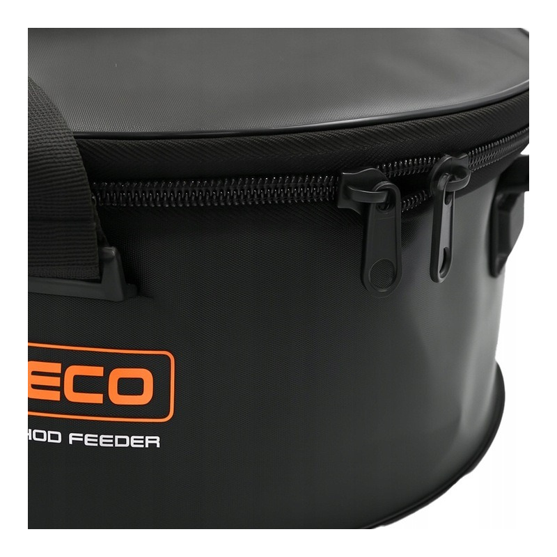 Okrągła wodoodporna torba eva do method feeder na zanęte i akcesoria
