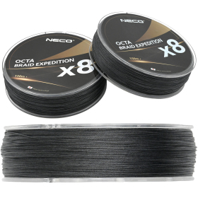 Plecionka Neco Octa Braid Expedition x8 150m 0,35mm - czarna