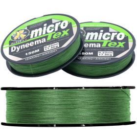 Plecionka Micro Tex Dyneema Zielona 0,35mm