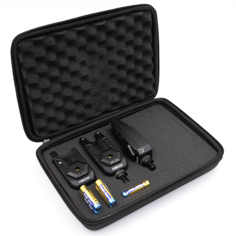 Zestaw sygnalizatorów brań z centralka Neco Base-X 102 2+1