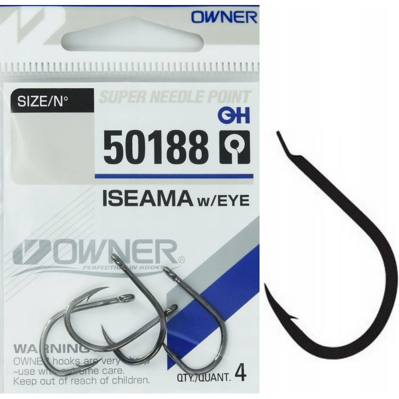 Haczyki Owner 50188 Iseama nr 1
