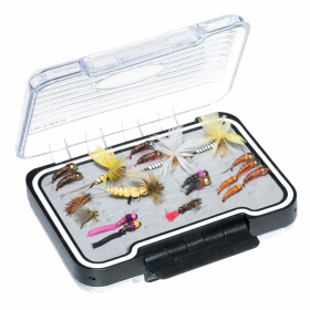 Pudełko Muchowe Jaxon Fly Box 2B - do sztucznych muszek i akcesoriów 11×8×4cm