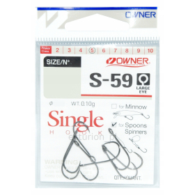 Haczyki Owner 51580 S-59 nr 10