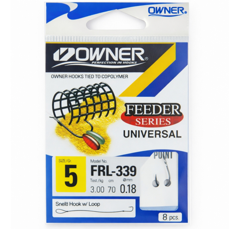 Haczyki z przyponami Owner Chinu RL339 nr 5