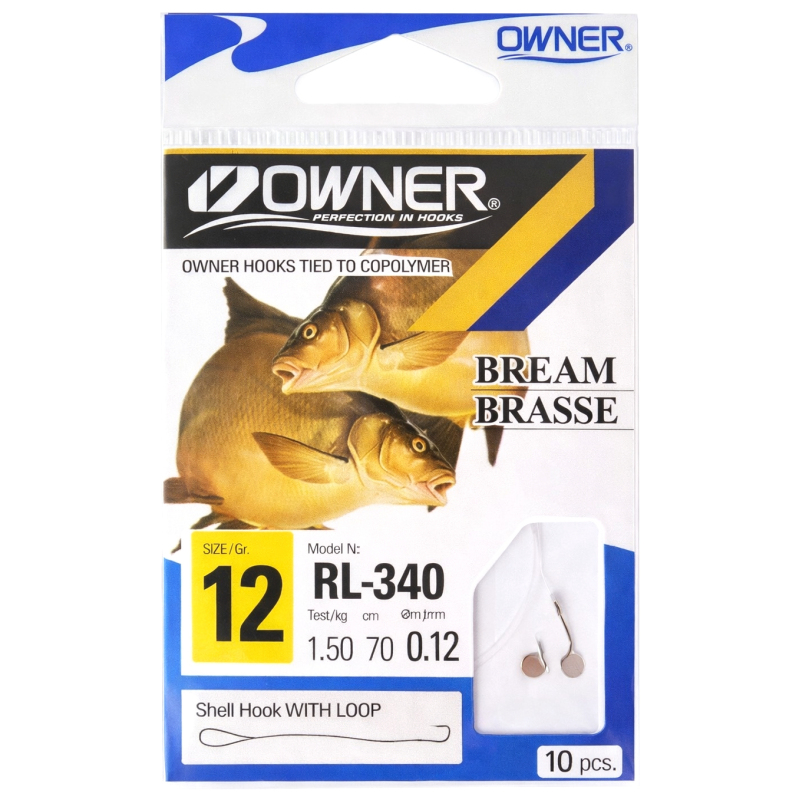 Haczyki z przyponami Owner Chinta RL340 nr 16