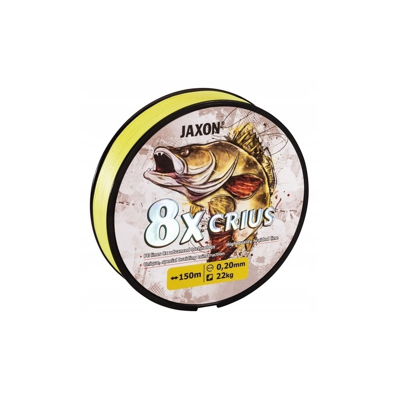 Plecionka Jaxon Crius 8X Fluo 150m 0,16mm